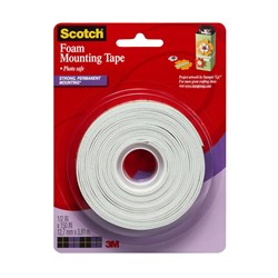 Tape Foam Mounting 3M Scotch Heavy Duty 12.7mmx3.81m_2